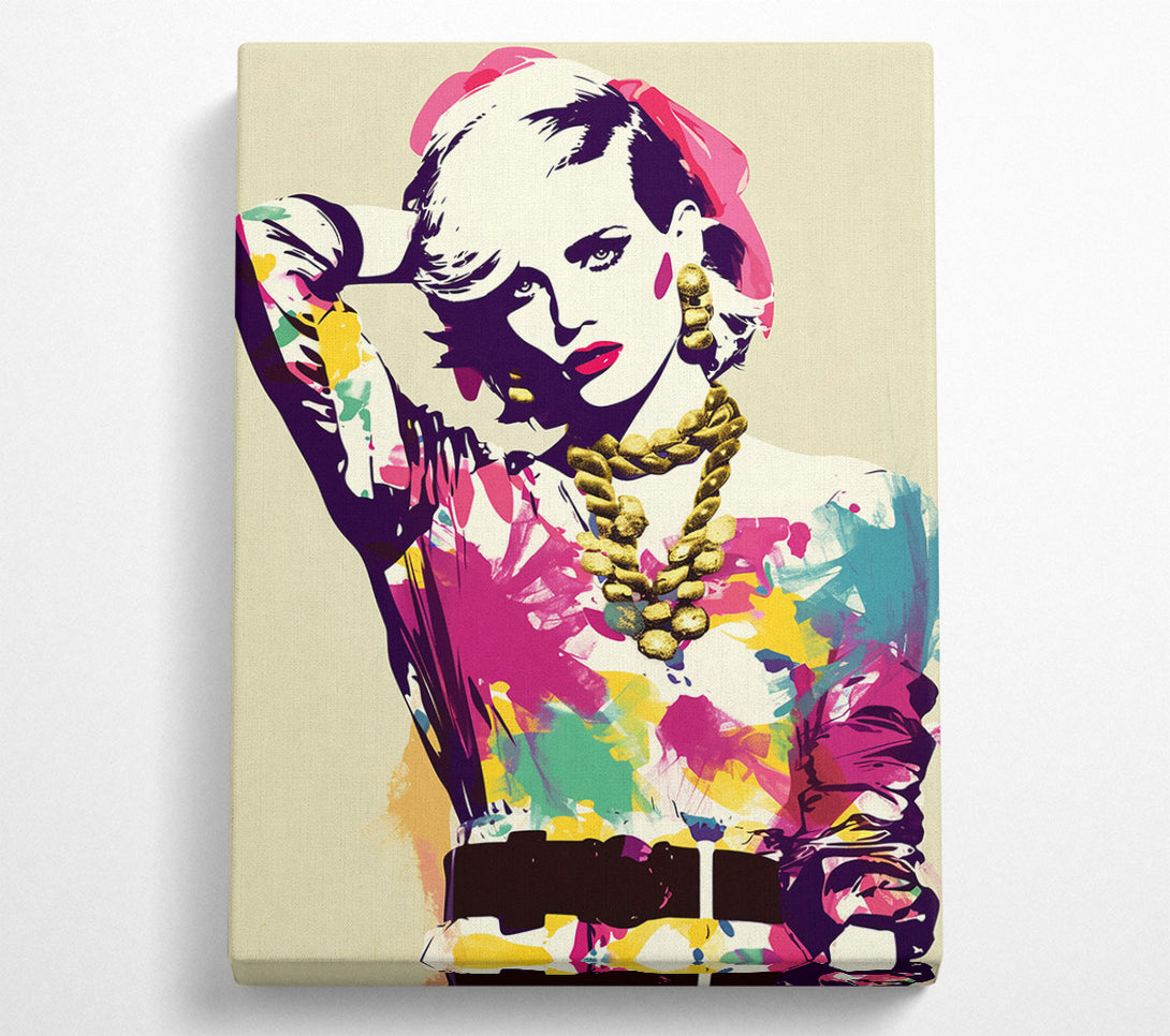  A Canvas Print of Material Girl Canvas Art