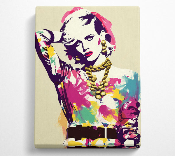  A Canvas Print of Material Girl Canvas Art