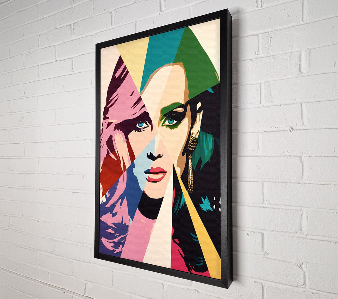  A Canvas Print of Fragmented Beauty Canvas Print