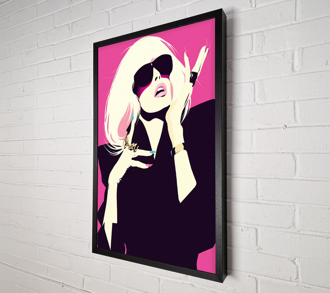  A Canvas Print of Lady Gaga Canvas Wall Art