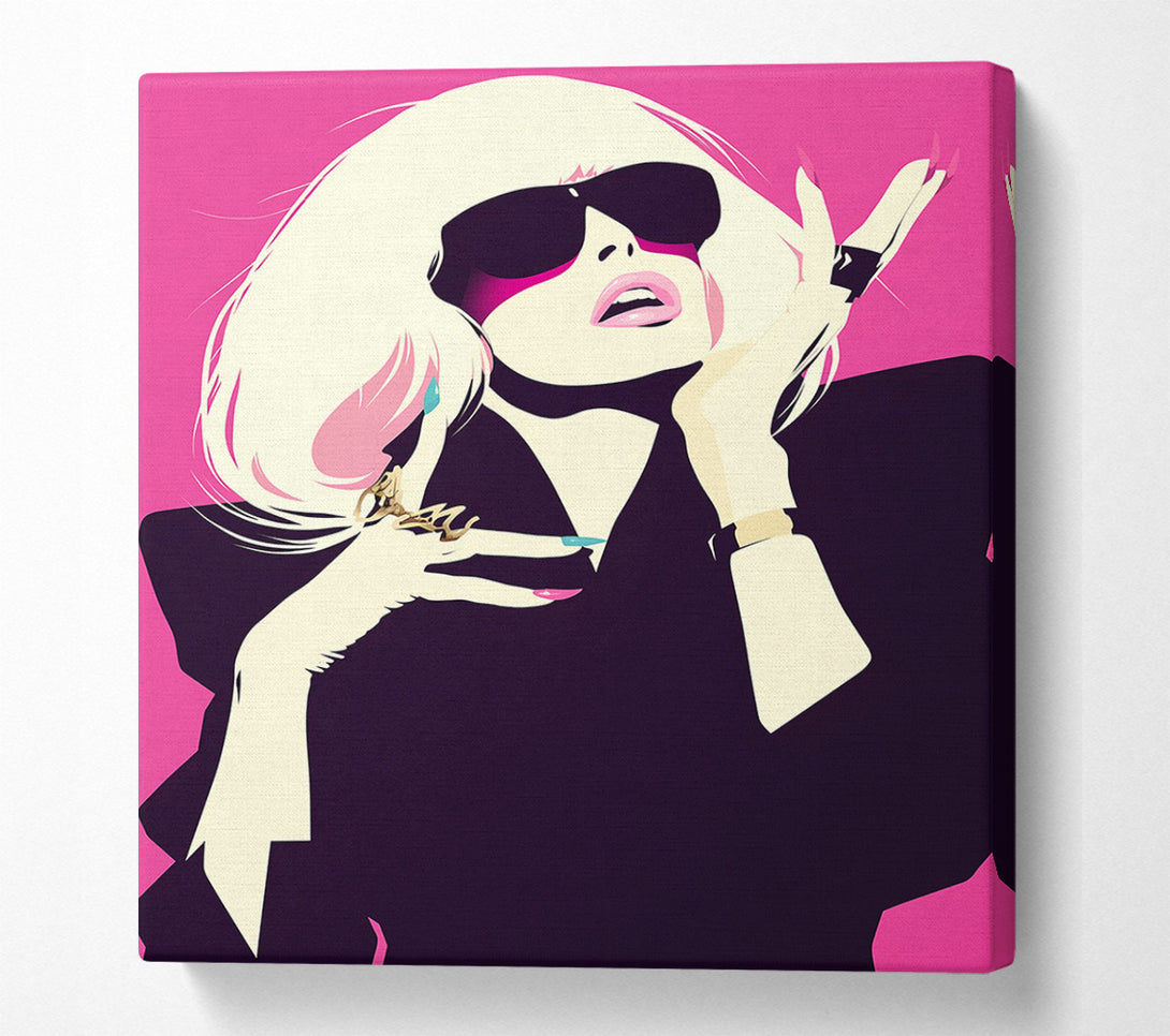  A Canvas Print of Lady Gaga Canvas Wall Art