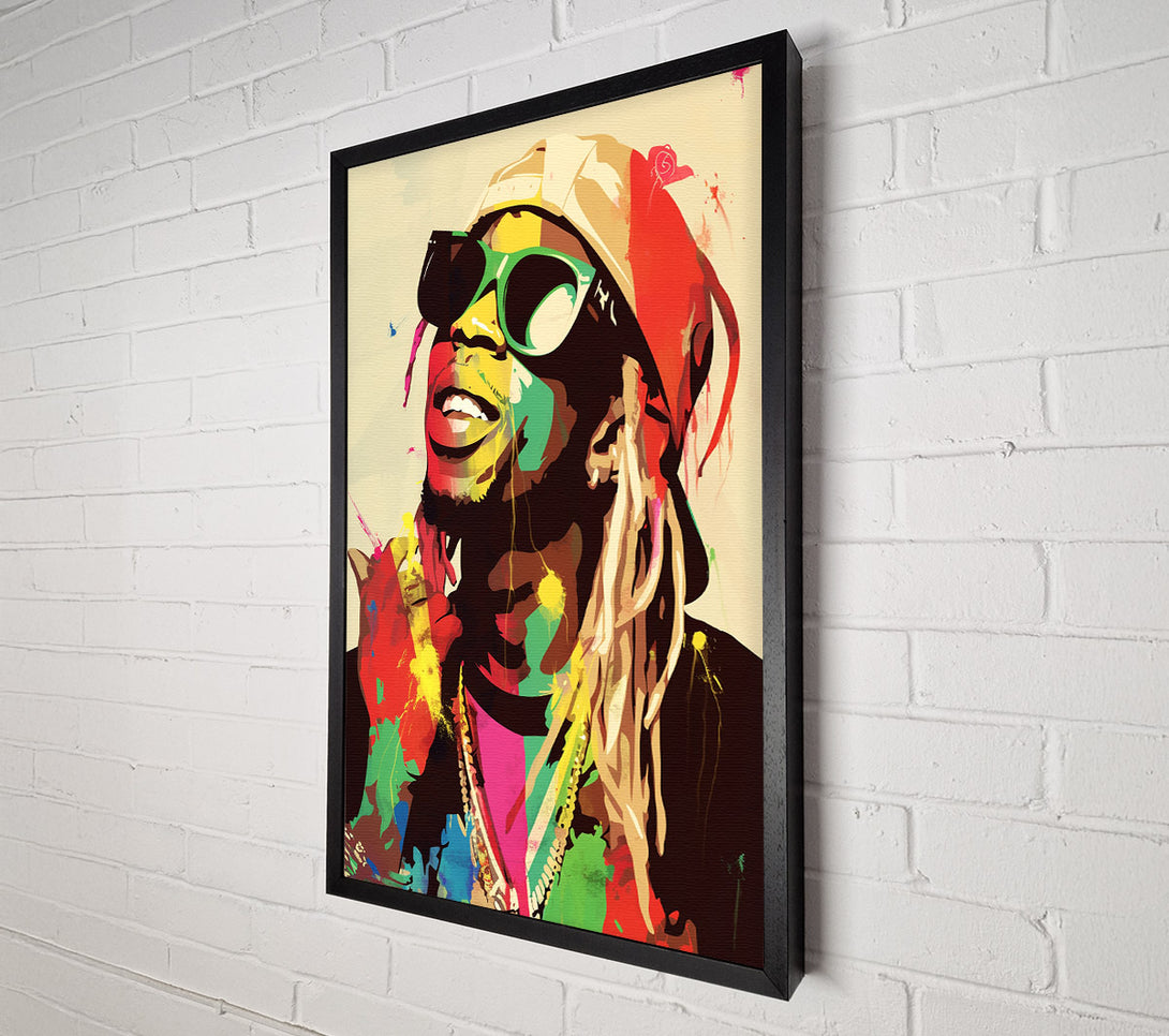  A Canvas Print of Rasta Wayne Canvas Art