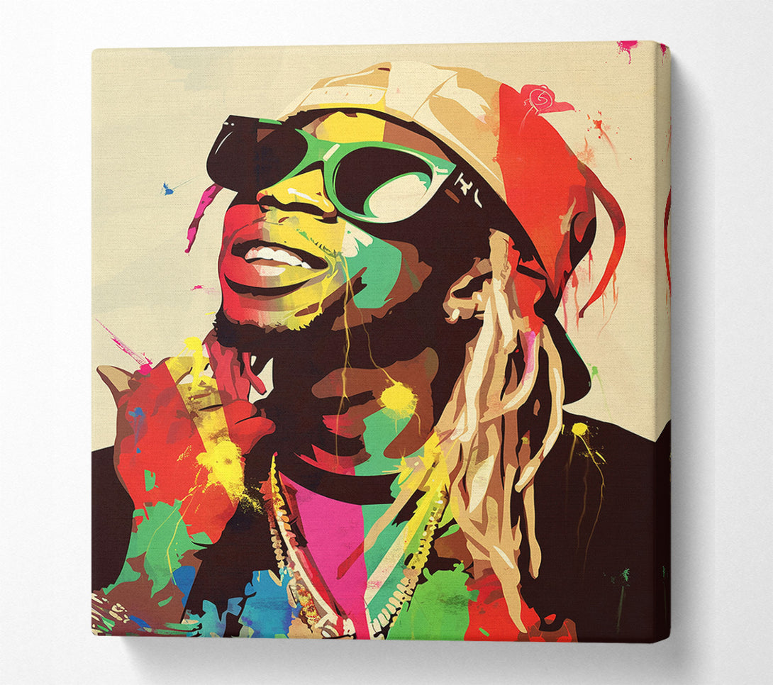  A Canvas Print of Rasta Wayne Canvas Art