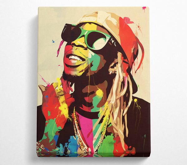  A Canvas Print of Rasta Wayne Canvas Art