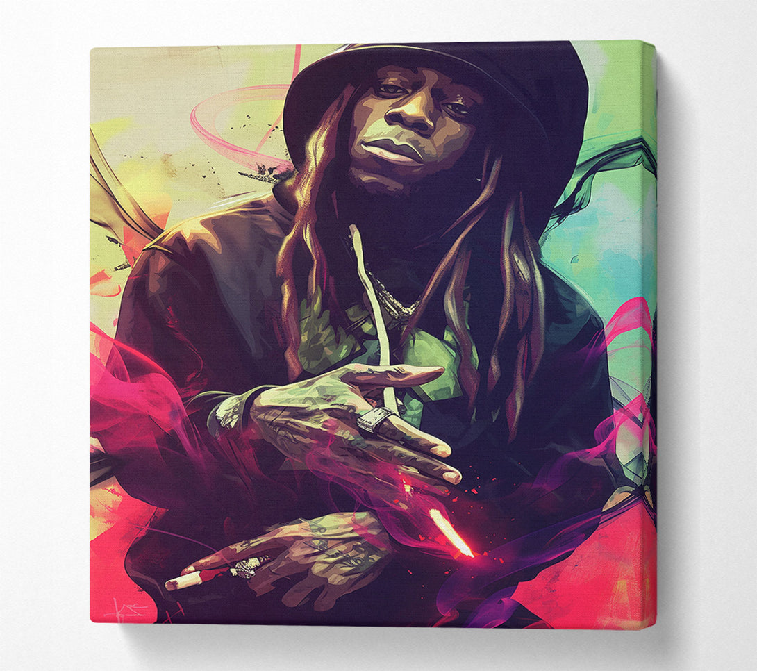  A Canvas Print of The Fire Within Canvas Print