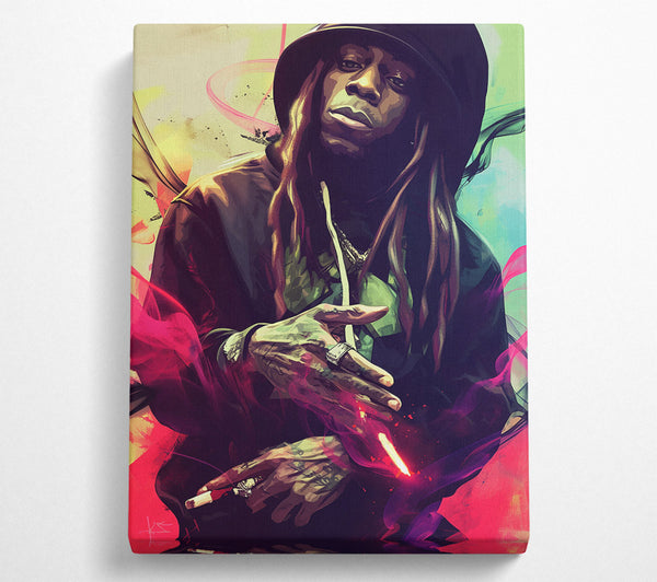  A Canvas Print of The Fire Within Canvas Print