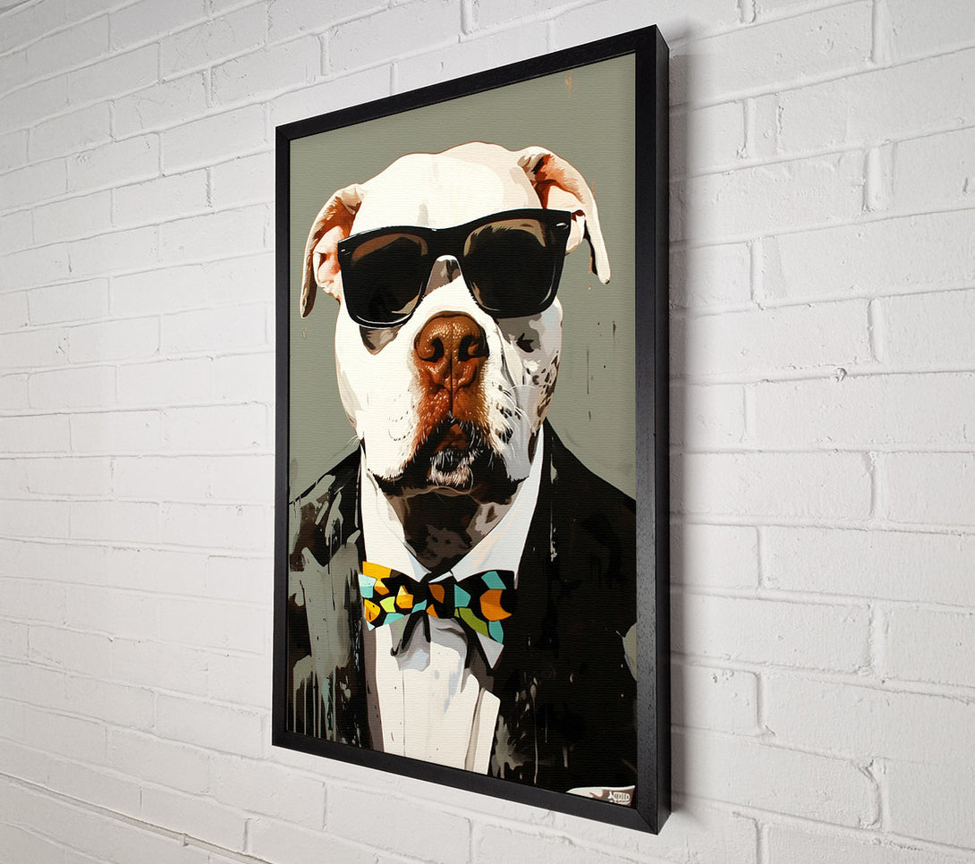  A Canvas Print of The Dogfather Canvas Art