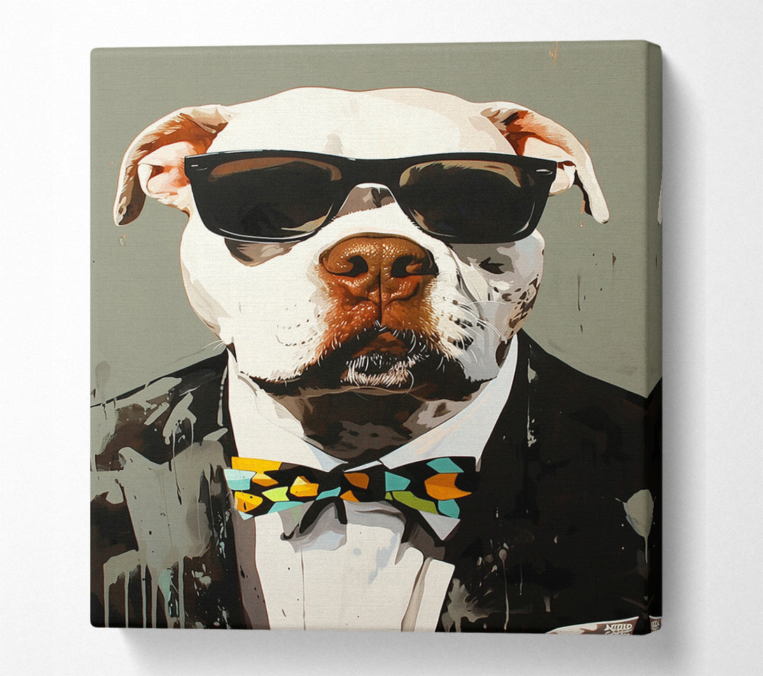  A Canvas Print of The Dogfather Canvas Art