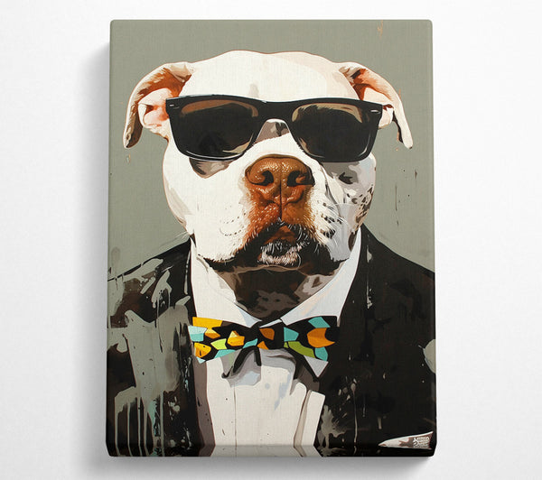  A Canvas Print of The Dogfather Canvas Art