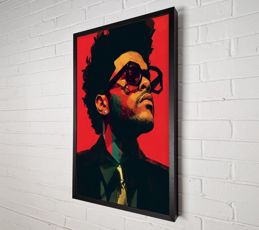  A Canvas Print of The Weeknd Canvas Art