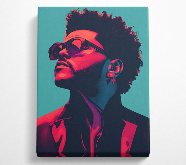  A Canvas Print of The Weeknd: After Hours Canvas Print