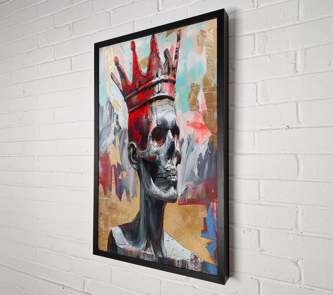  A Canvas Print of Memento Mori Canvas Print