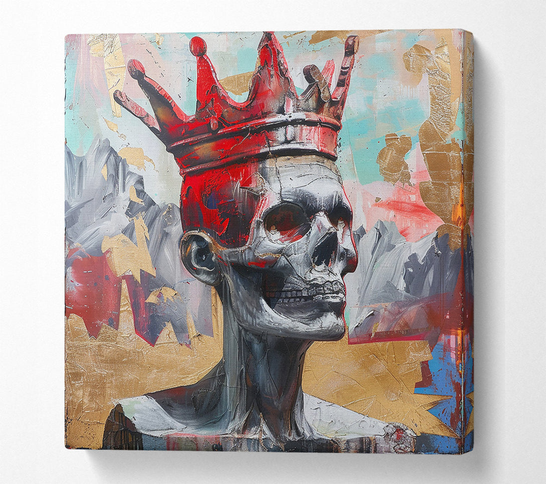  A Canvas Print of Memento Mori Canvas Print