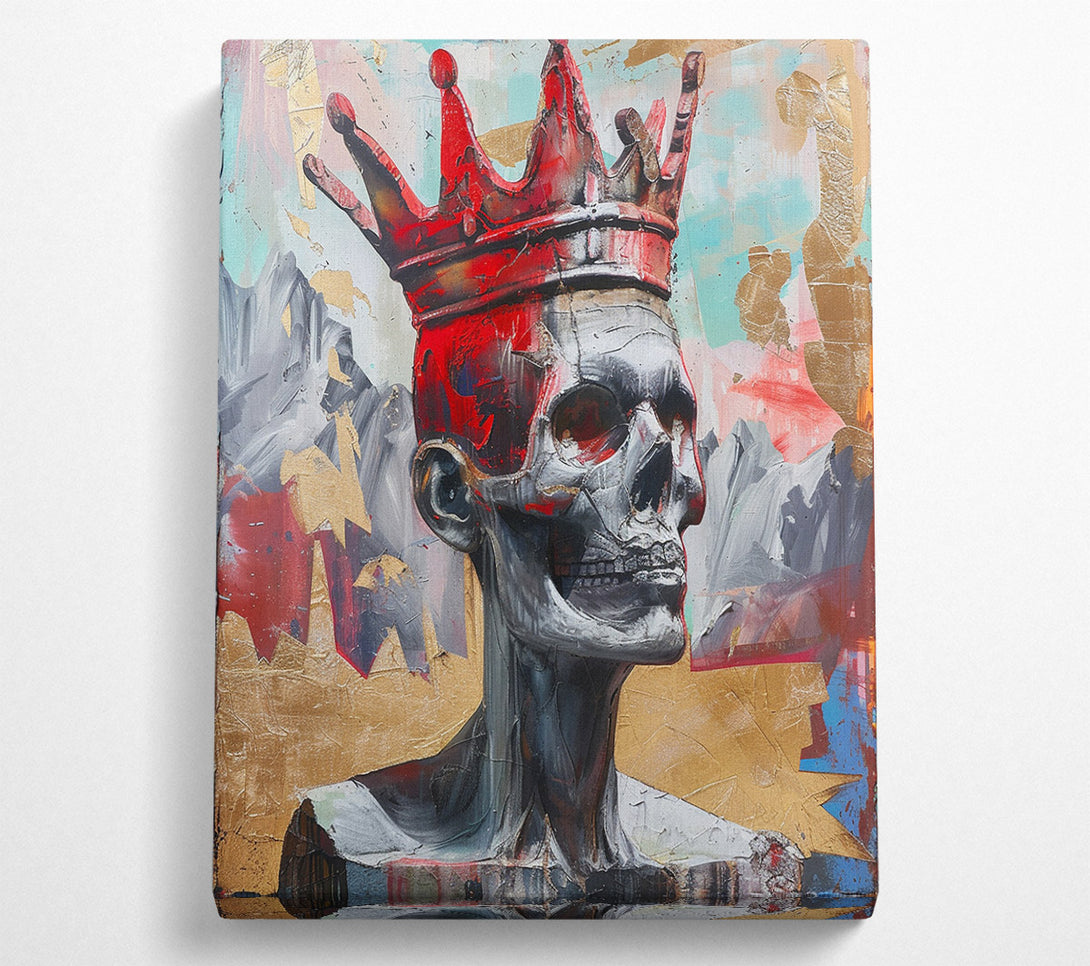  A Canvas Print of Memento Mori Canvas Print