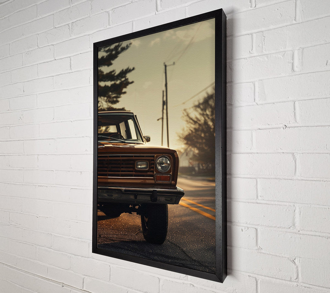  A Canvas Print of Nostalgic Journey Canvas Wall Art