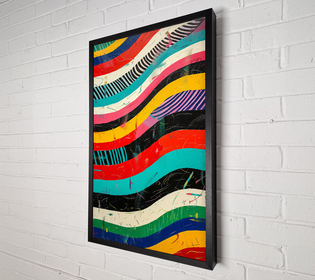  A Canvas Print of Rhythms Of The City Canvas Wall Art