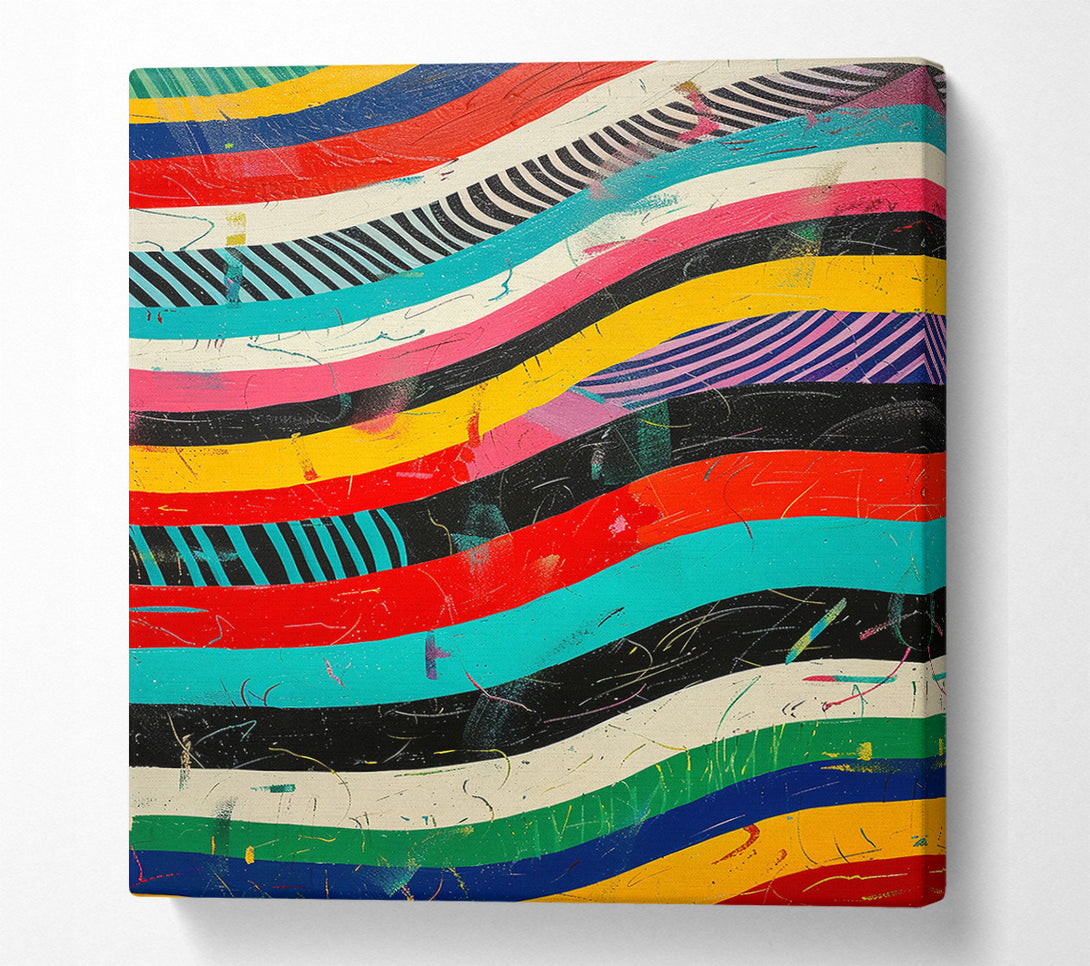  A Canvas Print of Rhythms Of The City Canvas Wall Art