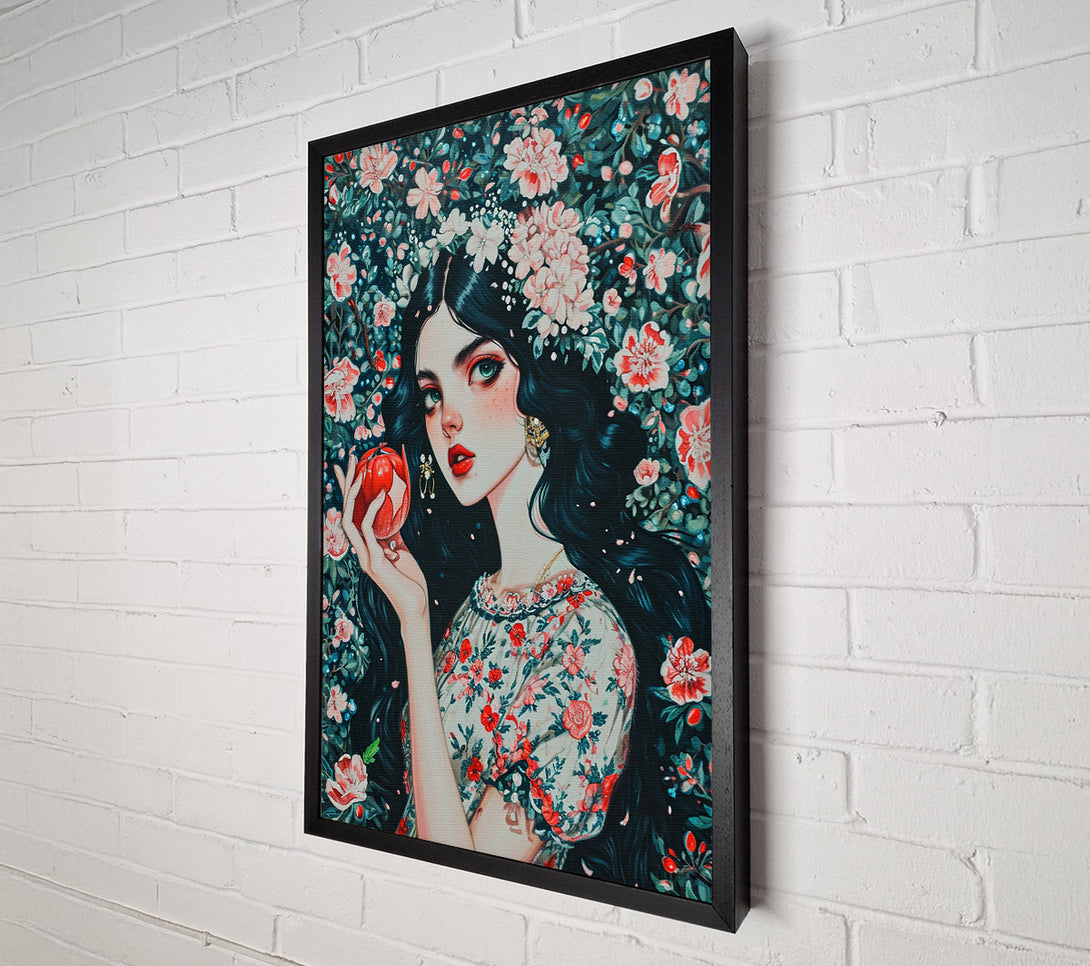  A Canvas Print of The Poisoned Apple Canvas Print