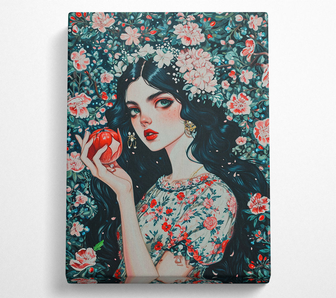  A Canvas Print of The Poisoned Apple Canvas Print