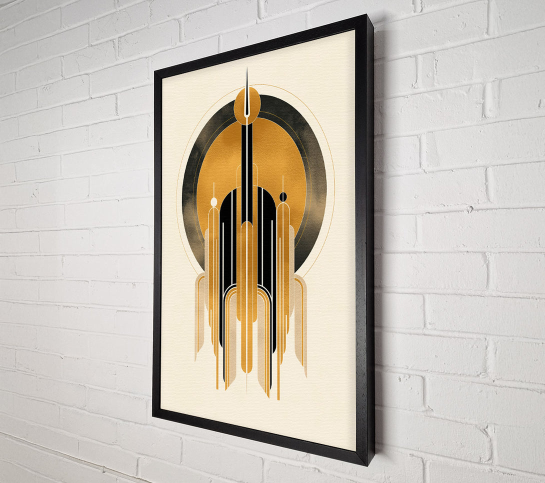  A Canvas Print of Celestial City Canvas Wall Art