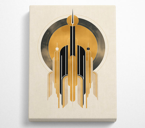  A Canvas Print of Celestial City Canvas Wall Art