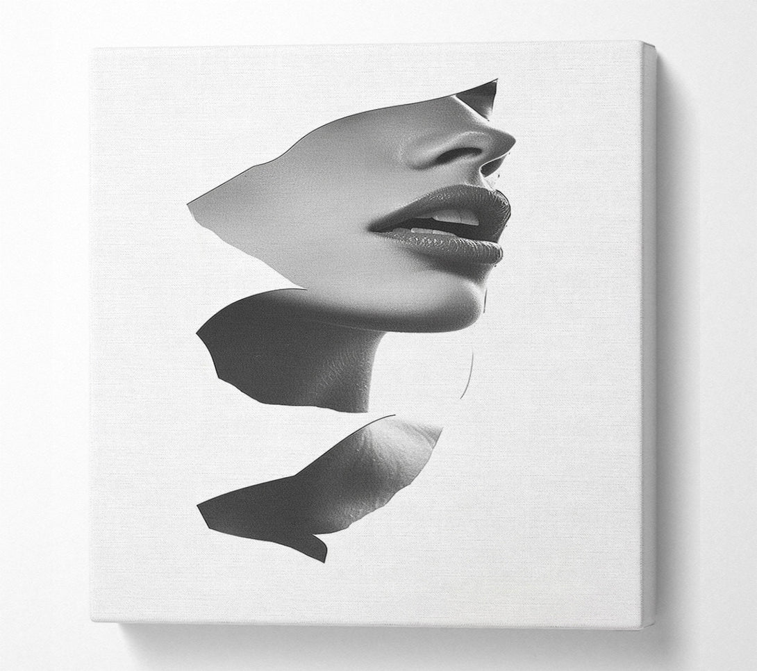  A Canvas Print of Torn Canvas Wall Art