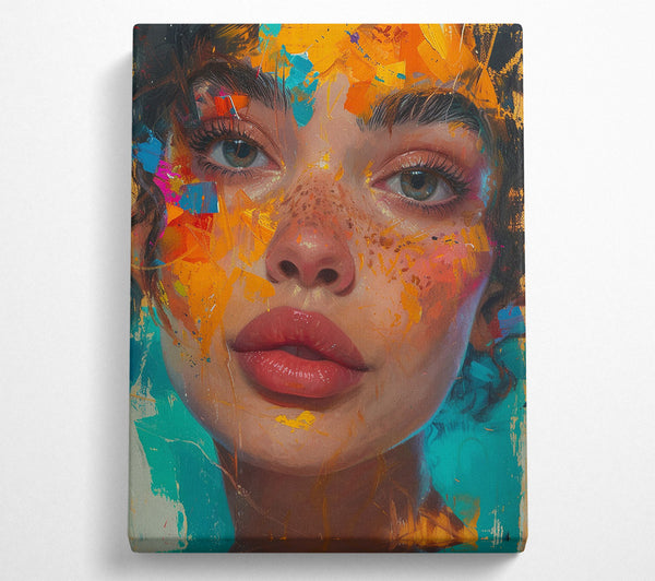  A Canvas Print of Spectrum Canvas Wall Art