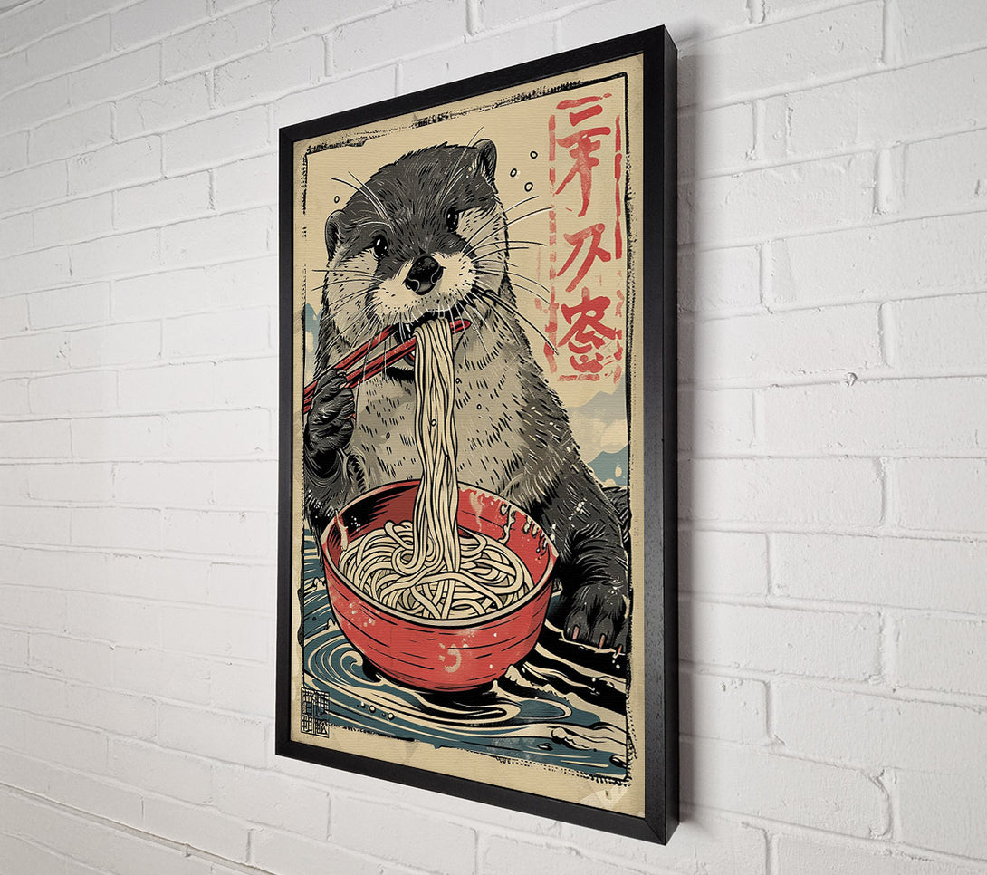  A Canvas Print of Otter Nonsense Canvas Wall Art