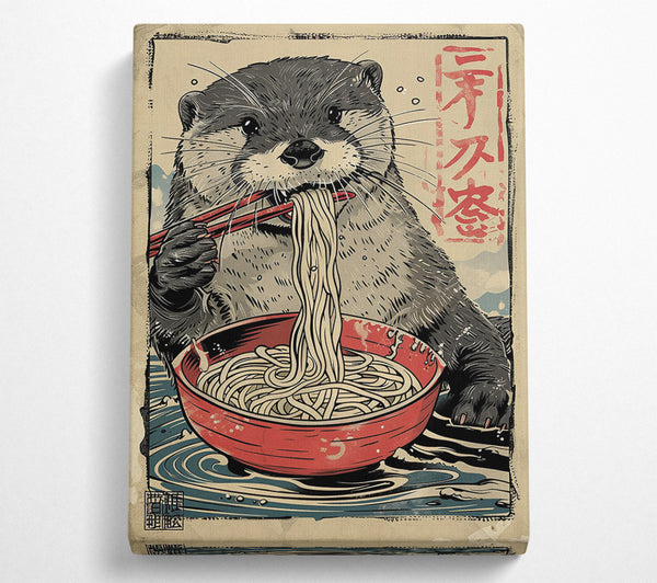  A Canvas Print of Otter Nonsense Canvas Wall Art