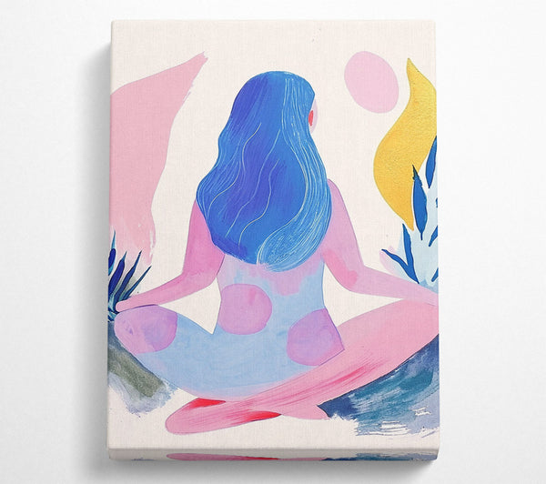  A Canvas Print of Tranquil Being Canvas Wall Art