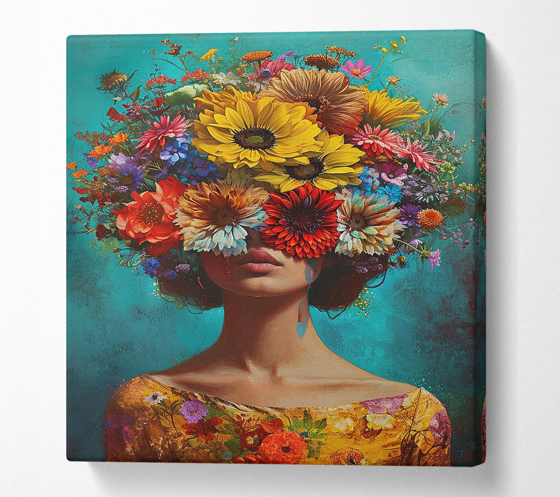  A Canvas Print of Acrílico Sobre Lienzo. Canvas Art