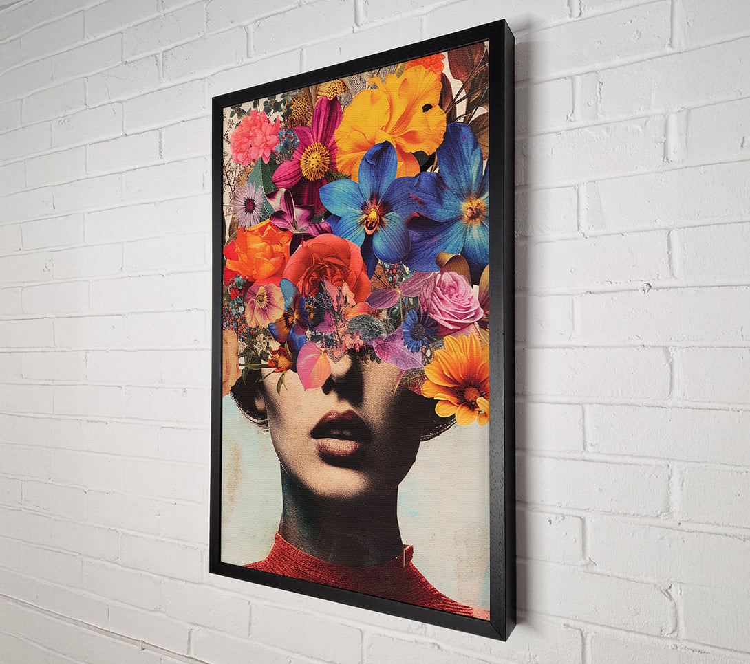  A Canvas Print of Flora Head Canvas Art