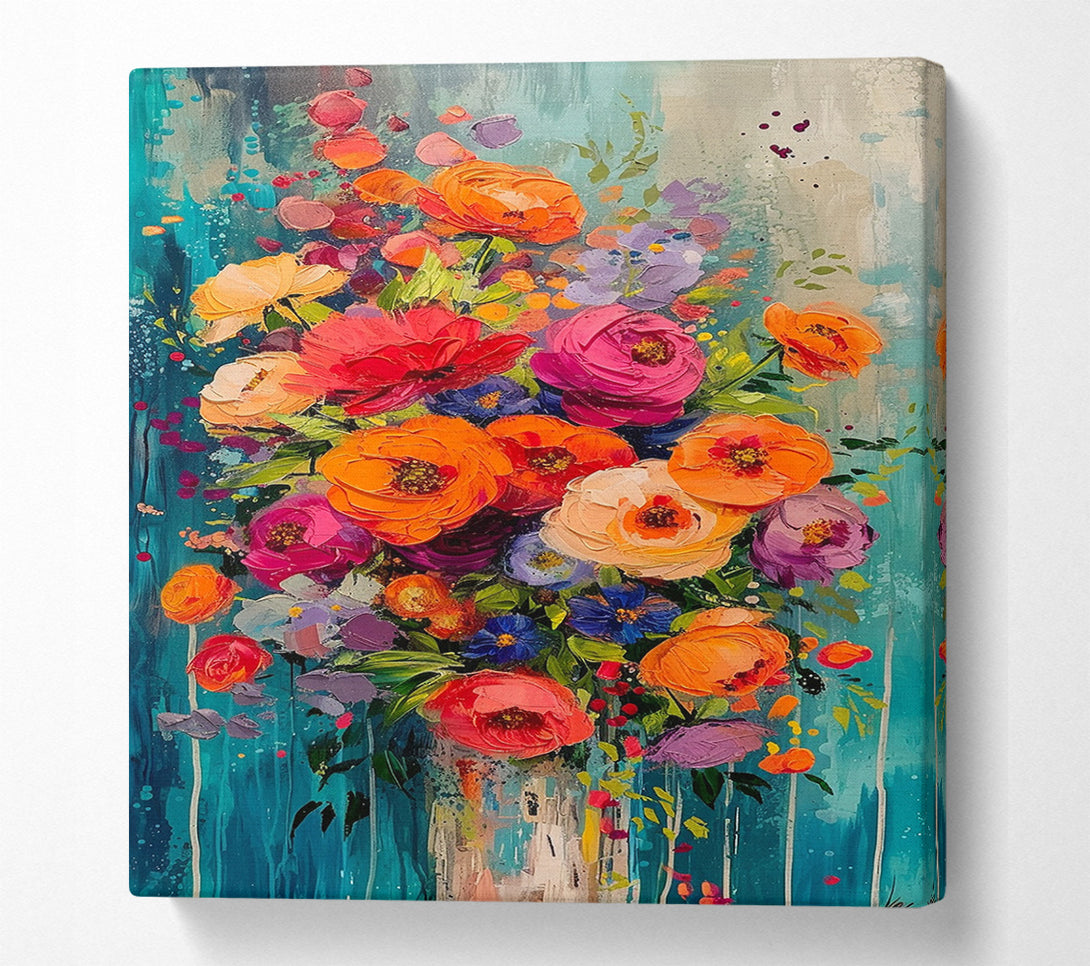  A Canvas Print of A Burst Of Summer Canvas Wall Art