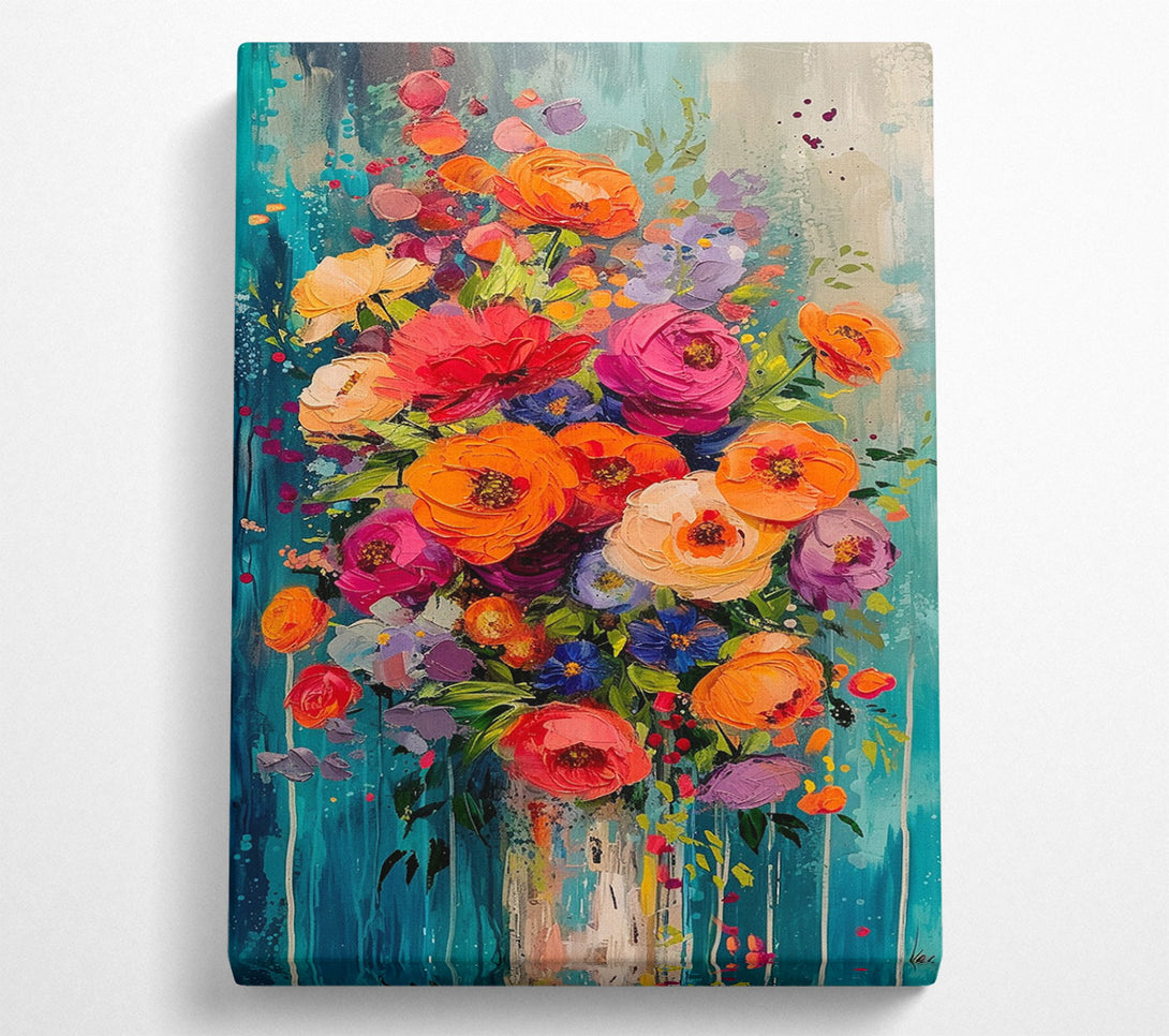  A Canvas Print of A Burst Of Summer Canvas Wall Art