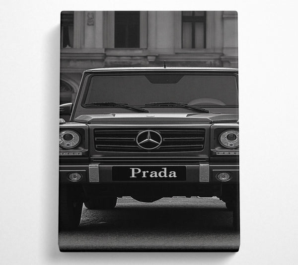  A Canvas Print of Automotive Elegance Canvas Wall Art