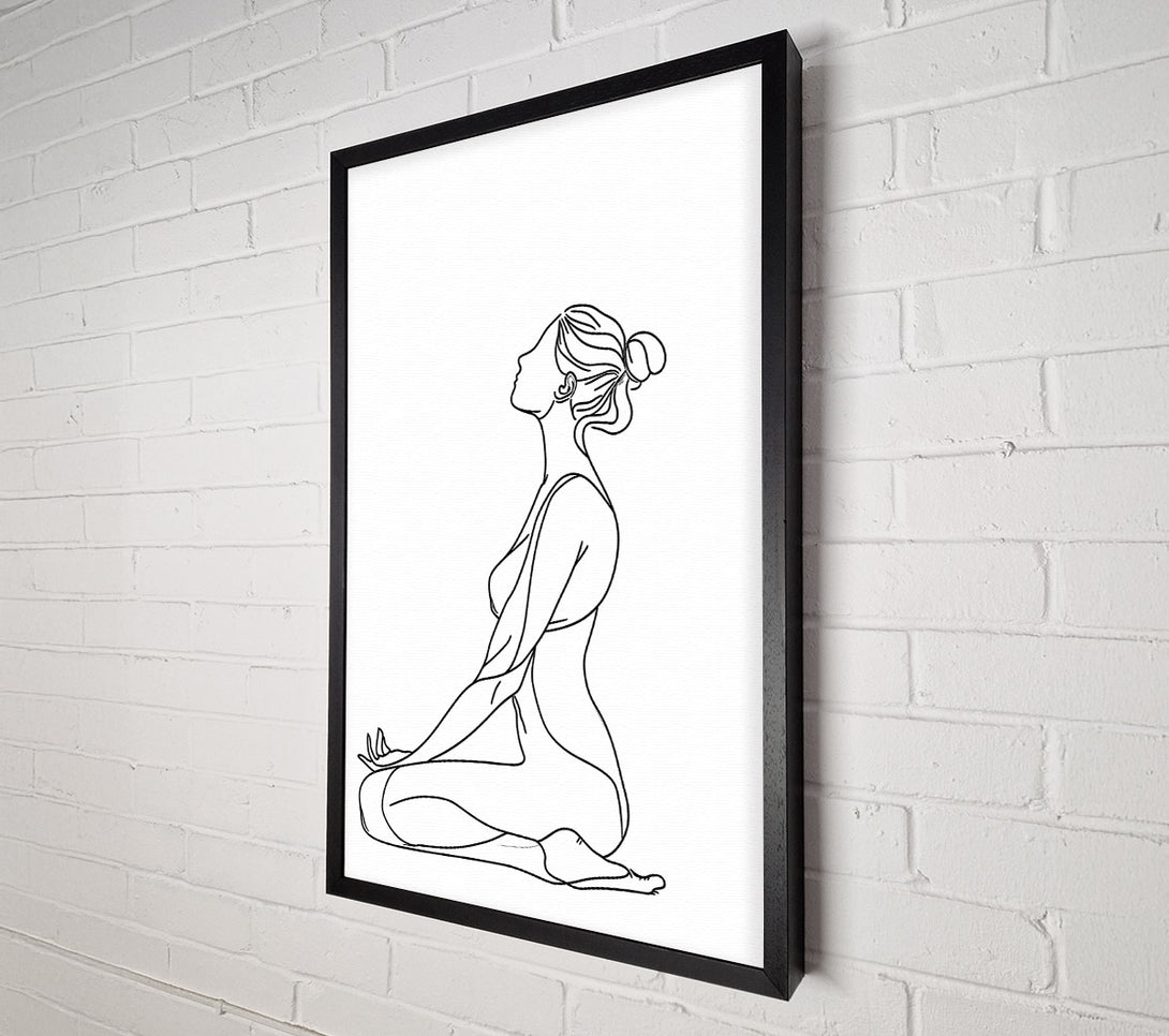  A Canvas Print of Meditative State Canvas Art
