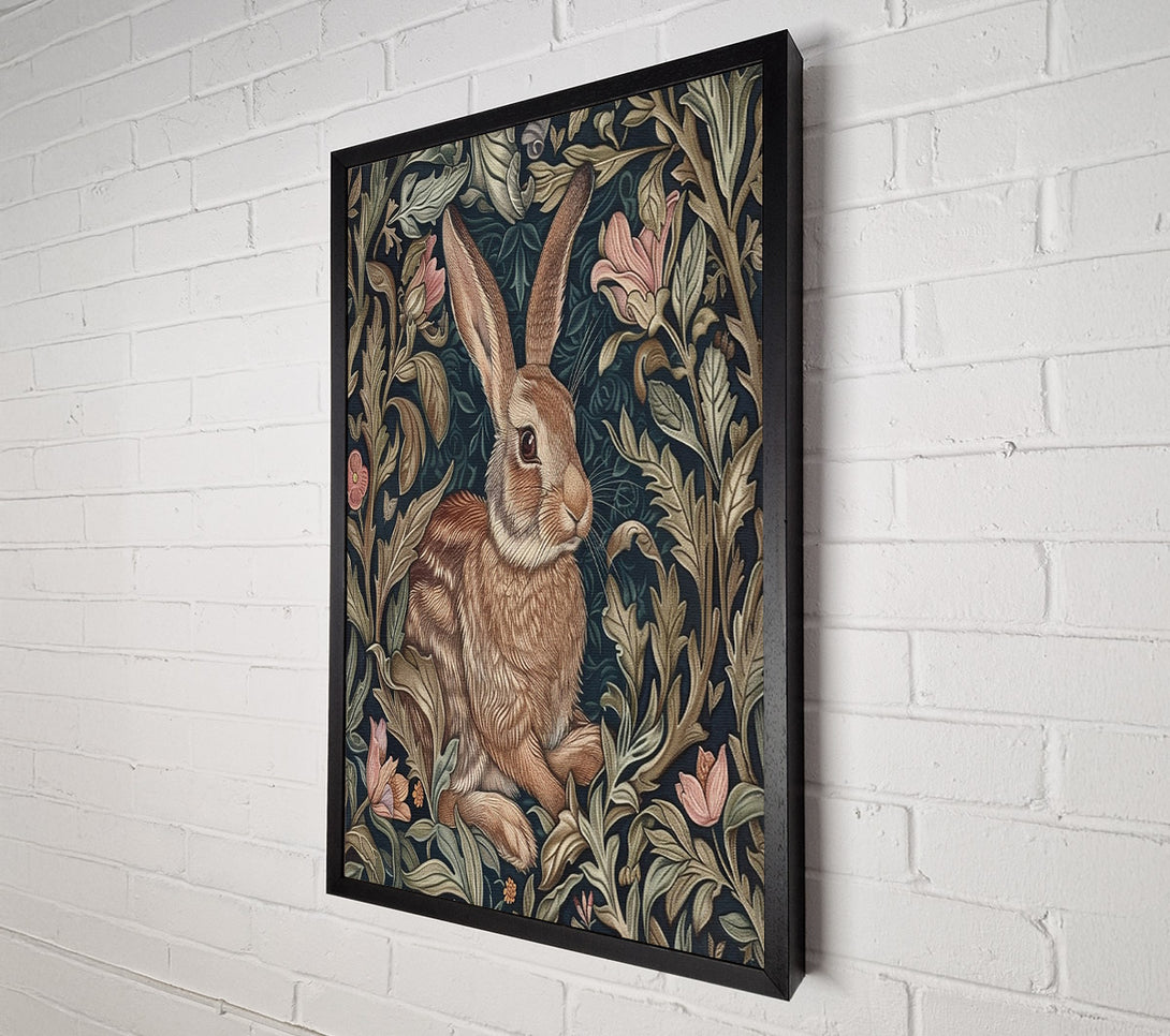  A Canvas Print of Hare In The Forest Canvas Wall Art