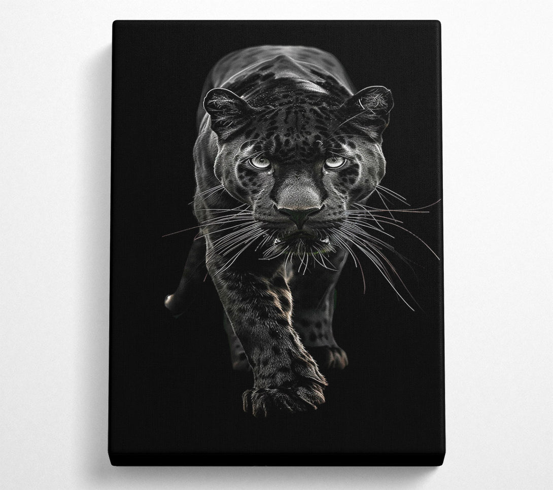 A Canvas Print of The Panther's Gaze Canvas Art