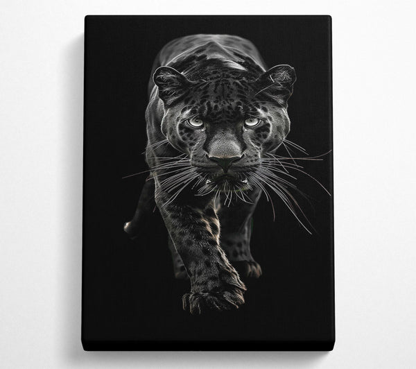 A Canvas Print of The Panther's Gaze Canvas Art