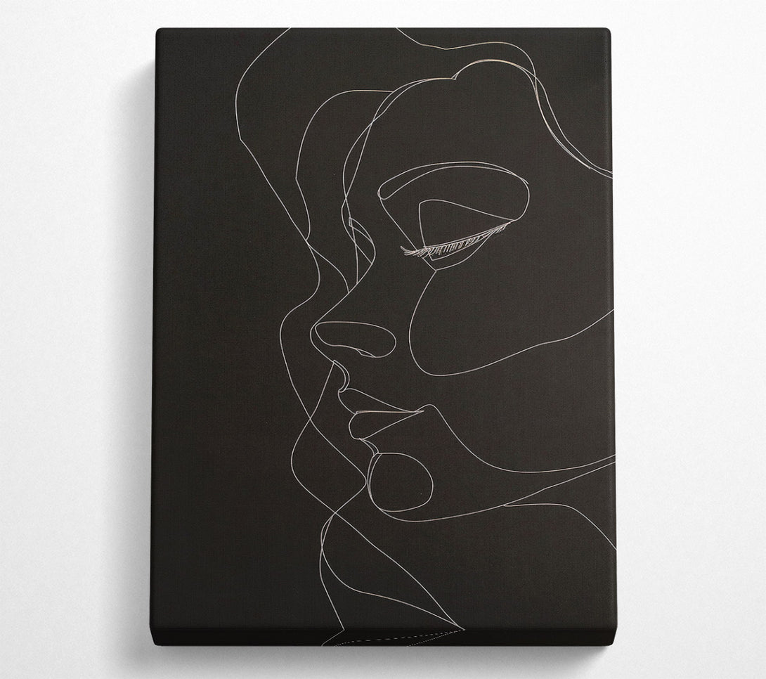  A Canvas Print of The Kiss Canvas Wall Art
