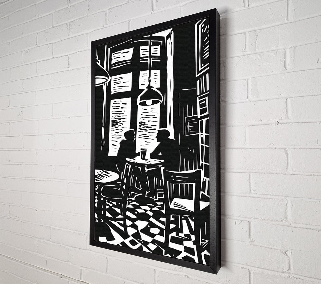  A Canvas Print of The Meeting Canvas Print