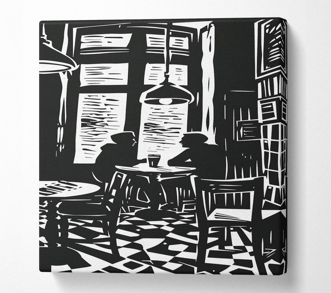  A Canvas Print of The Meeting Canvas Print
