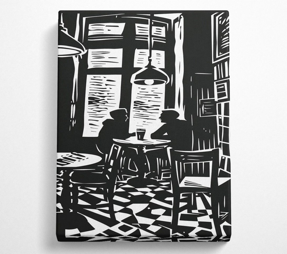  A Canvas Print of The Meeting Canvas Print