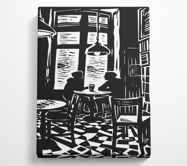  A Canvas Print of The Meeting Canvas Print