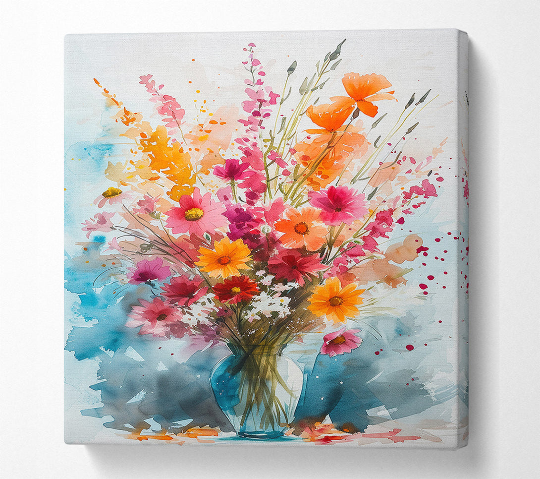  A Canvas Print of Summer Splendor Canvas Wall Art