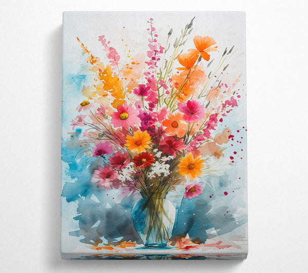  A Canvas Print of Summer Splendor Canvas Wall Art