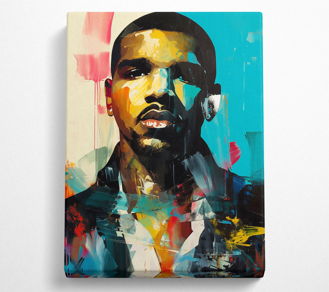  A Canvas Print of Portrait Of A Man Canvas Art
