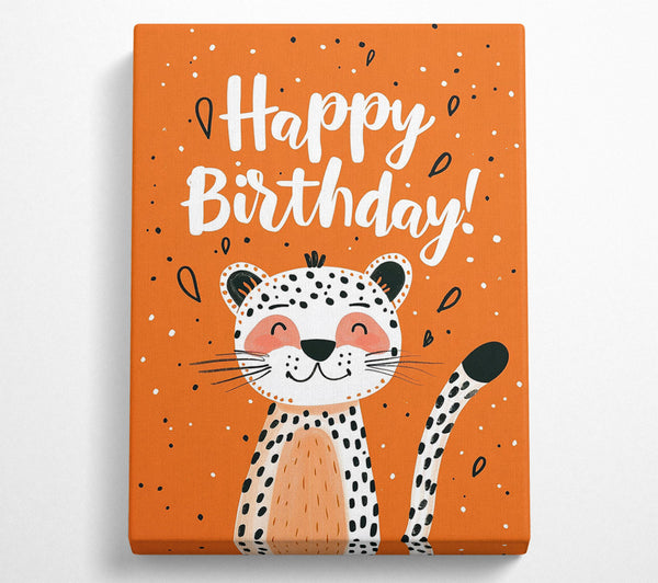  A Canvas Print of Wild And Happy Birthday Canvas Print