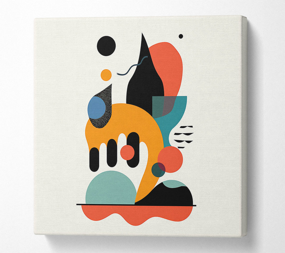  A Canvas Print of Abstract Playground Canvas Wall Art