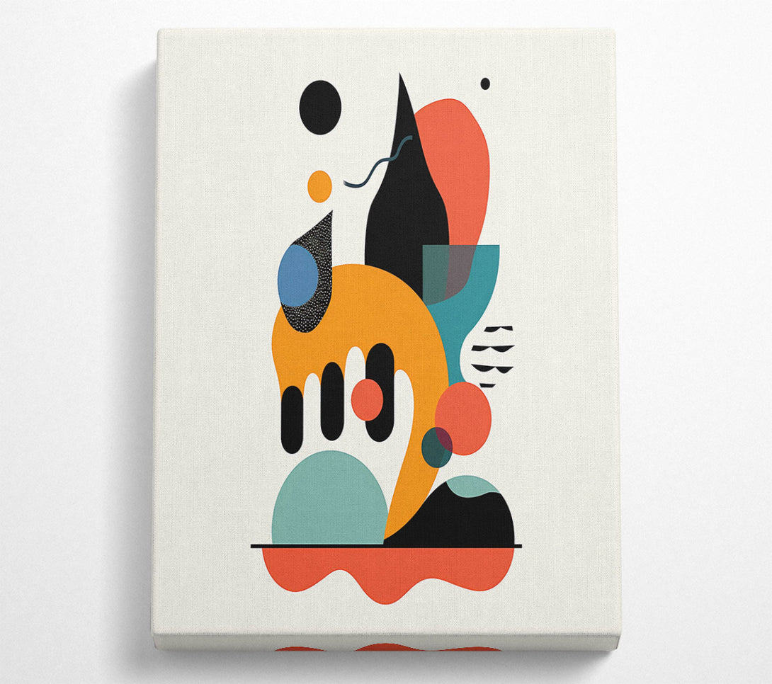  A Canvas Print of Abstract Playground Canvas Wall Art